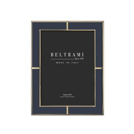 BELTRAMI Cornice portafoto blu zaffiro oro foto 15 x 20 cm argento Miro Silver