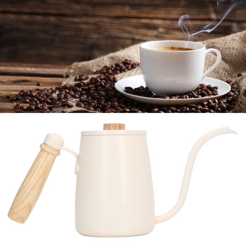 Pour Over Coffee Kettle Gooseneck Fine Spout Stainless Steel Coffee