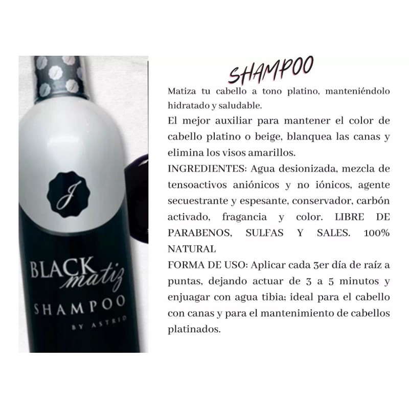 Jehesmipa Black Matiz Shampoo Jehesmipa