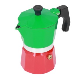 Stovetop Coffee Maker Great Flavored Strong Italian Style Moka Pot Thicken Octagonal 3 Color6 Cup 300ml