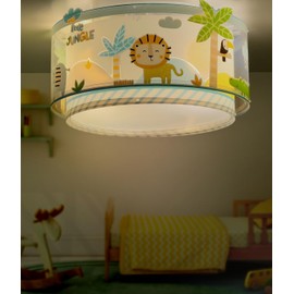 Dalber My Little Jungle 76116 E27 Children's Ceiling Light Juggling Animals