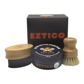 Premium Cutting Board Wood Wax Kit – Beeswax + Food-Grade Mineral Oil – With Brush, Applicator & Microfiber Cloth – Made in USA (8.0 fl oz)