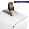 BOMEI PACK Brown Packing Tape, 3 Rolls for 1.88 inches