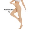 CozyWow Women's Semi Opaque Tights 80 Denier High Waist Control