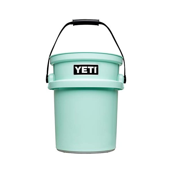 YETI Loadout 5-Gallon Bucket, Impact Resistant Fishing/Utility Bucket, Seafoam