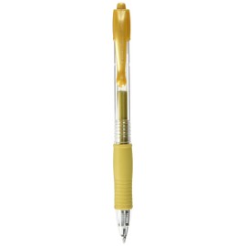 Pilot G207 Retractable Gel Rollerball 0.7 mm Tip (Single Pen) - Gold
