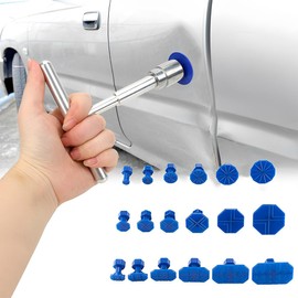 1 Car Dent Repair Tool Set, Car Dent Removal Kit, Car Dent Puller, Paintless Dent Repair, Car Tools, Car Exterior Care Tools, Dent Tool