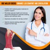 Doc Miller Open Toe Compression Socks for Men and Women,