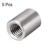 sourcing map M8 Round Connector Nuts, 304 Stainless Steel Coupling