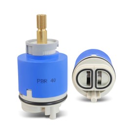 Urnqowuy PBR 40 Faucet Cartridge Fit for La Torre, Gerber-92-298, American Standard, Moen & Danze, Single Lever Shower Tub Repair, Tub Faucet Cartridges