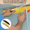 Nouiseuns Paint Trim Guard 12 Inch – Professional Paint Edger
