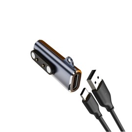 ZJKJHJY Smart Watch Accessories 2 Pin Magnetic Suction Replacement Charger for Smart Watch, Fitness Tracker, Cable Contact pin spacing Compatible 7.62mm