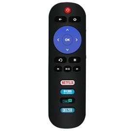 RC280 RC282 Replace Remote Control Applicable for TCL Roku TV 49S405 32S305 40S305 43S305 55S405 40S3800 55US57 50UP120 49S305 65S405 43S405 32S3750 40FS3750 48FS3750 32S3850P 40FS3850 50FS3850