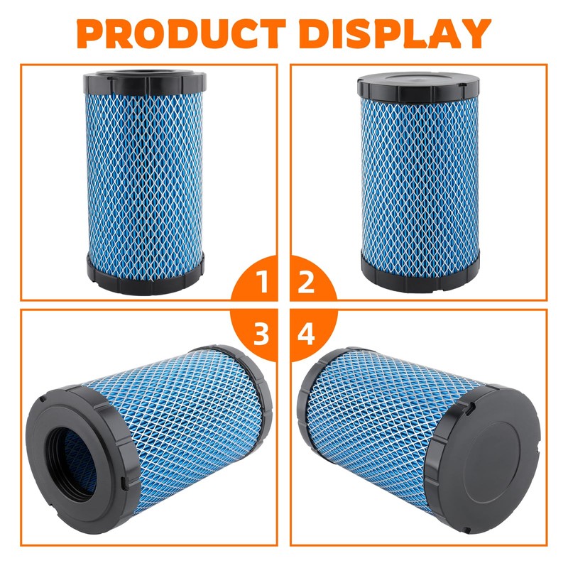 GoaMotors Pack of 2 Air Filter Compatible with Polaris Ranger