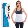 NYOrtho Abdominal Binder Lower Waist Support Belt - Compression Wrap