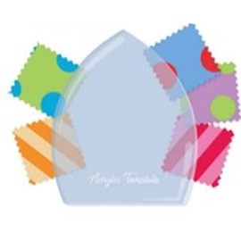 Sugar Bee Quilts Template for Petal Pop Zinnia Pillow Pattern