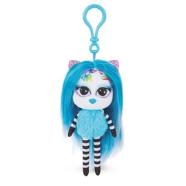 NICI Pixidoos Nali the Doll keyring 14 cm with carabiner – Style dolls charm for backpack – Trendy plush pendant, Small cuddly toy keyrings – Keychain soft toys, Girl handbag charms