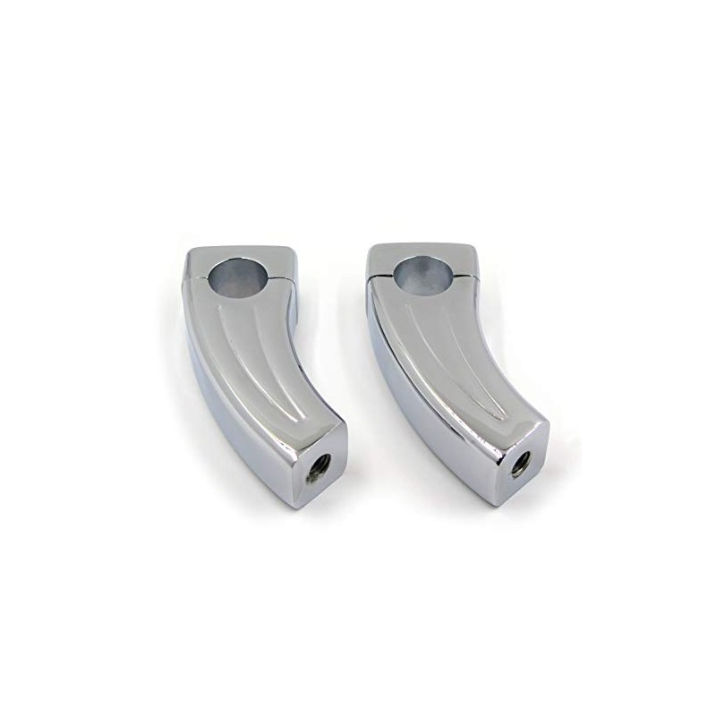 SMT-Chrome Handlebar Pullback Riser Compatible With H-D Softail Dyna Sportster