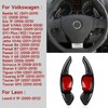 2pcs Car Carbon Fibre Steering Wheel Shift Paddle Extension Shift