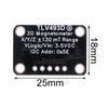 DONGKER TLV493D Triple-Axis Magnetometer Sensor Module,DC 3V-5V Module Magnetometer Board