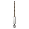 sourcing map 1/4" Hex Shank Drill Bit 7/64" Gold Oxide