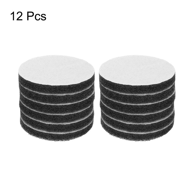 sourcing map 12pcs Scrubber Scouring Pads 1200 Grits 4 Inch