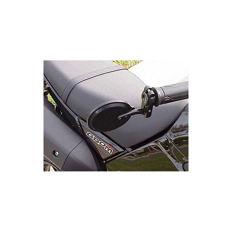 i5 Black Handle Bar End Mirrors compatible with Honda Grom