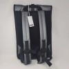RAINS Rolltop Rucksack RFID Backpack. Waterproof. Black. Travel. MSRP $140