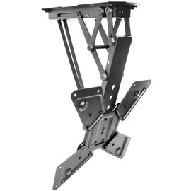VIVO Electric Motorized Flip Down Pitched Roof Ceiling TV Mount for 23" to 55" Screen (MOUNT-E-FD55), Master Pack