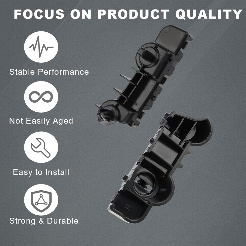 JDMON Front Bumper Bracket Compatible with Nissan Maxima 3.5L V6