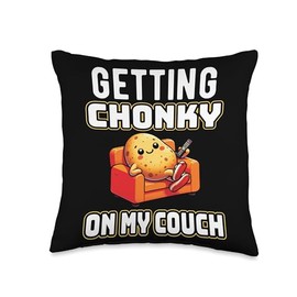 Homebody Couch Potato Throw Pillow