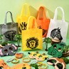 60Pcs Jungle Safari Party Favors Wild Animal Birthday Supplies with