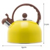 Whistling Kettle, 2.5L Stainless Steel Cooktop Kettle with Handle, Travel