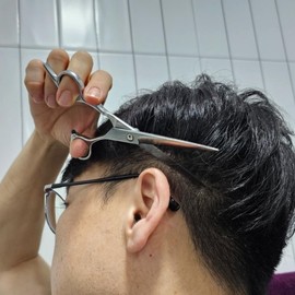 Stainless Steel Beauty Haircut Shears Straight Scissors 2ea