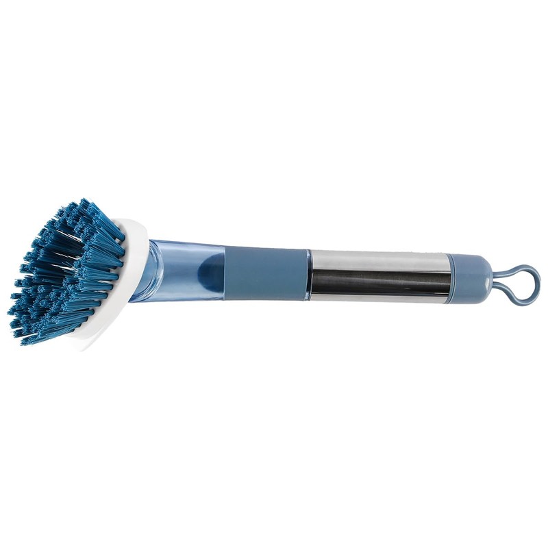 Ieron Blue Dish Scrubber Brush Set with 4 Multi-functional Heads