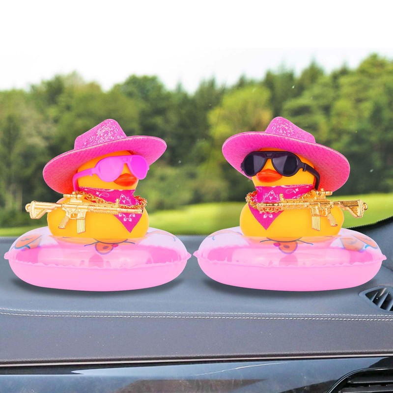 MuMyer Car Duck Decoration Dashboard, Rubber Duck Car Ornament Accessories