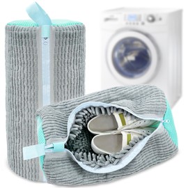 GOKEI Shoe Washing Net Shoe Washing Net for Shoes Shoes Sneakers Washing Net Wash Net Prevents Shape Shape Prevention Shoe Net Laundry Bag Shoe Washing Net Laundry Net Washable Shoes Washing Net