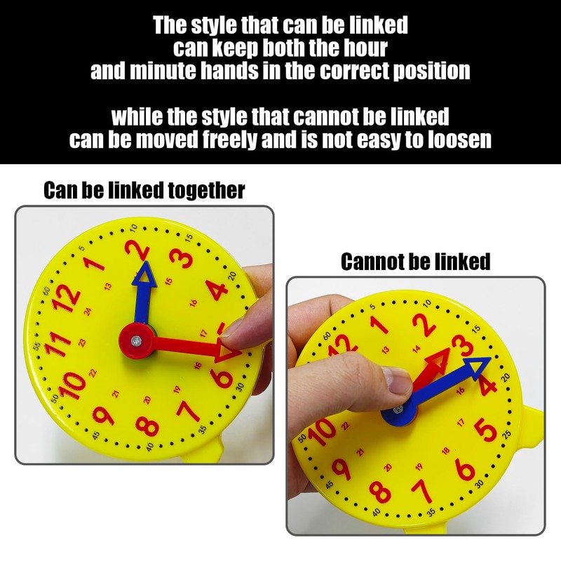 Two Watches Models, Teaching Tools, Children's Early Education Toys, Teaching
