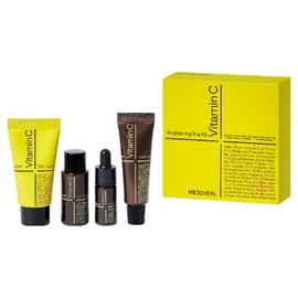 Mediheal Vita Brightening Trial Kit Cleansing Foam 30ml + Toner 30ml + Serum 10ml + Cream 20ml Set, 1 Set / 메디힐 비타 브라이트닝 트라이얼 키트 클렌징 폼 30ml + 토너 30ml + 세럼 10ml + 크림 20ml 세트, 1세트