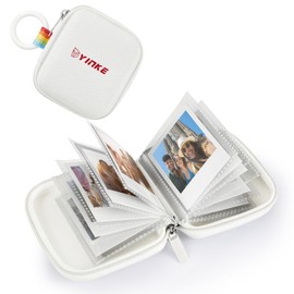 Pocket Photo Album for Polaroid Go Film and Polaroid Go Instant Mini Camera, Portable Travel Protective Photo Album Case Holds 40 Photos