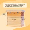 Honey Lake 10-Frame Beehive Quilt Box for Langstroth Hives