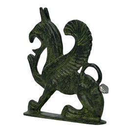 Griffin Lion Eagle Creature Statue Sculpture Real Bronze Ancient Greek Mythology