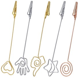 5PCS Clips for Joints, Multi-Functional Picture Card Holders for Tables, Bracelet Necklace Jewelry Helper Tool (Clips)