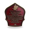 Firefighter Challenge Coin Fireman Prayer Gift
