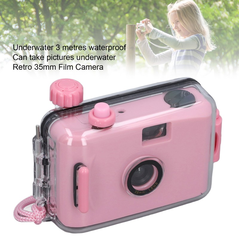 35mm Reusable Film Camera with Waterproof Case for Snorkeling with