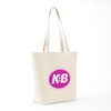 CafePress K&B Logo Tote Bag Natural Canvas Tote Bag, Reusable