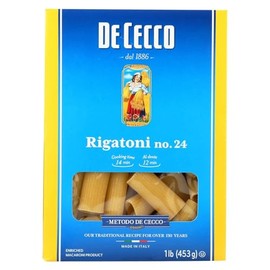 De Cecco Pasta Pasta, Rigatoni - (Case of 12 - 16 oz)12