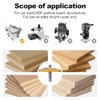 FivePears Bevel Raised Panel Router Bit 1/2 Inch Shank for