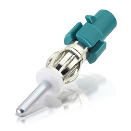 Eightwood Car Radio Antenna Adapter Plug Fakra Z Plug to Motorola DIN Plug Universal Vehicle Converter Connect Truck SUV Car Audio Head Unit Radio Stereo Receiver Antenna