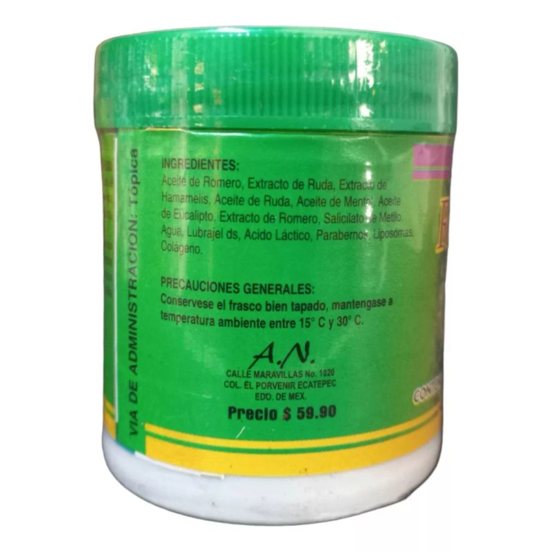 El Arbolito Pomada Romero Y Ruda Desinflama 120 Gr